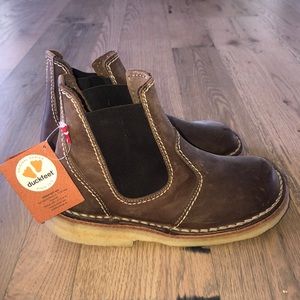 Duckfeet Brown Leather Boots size 37